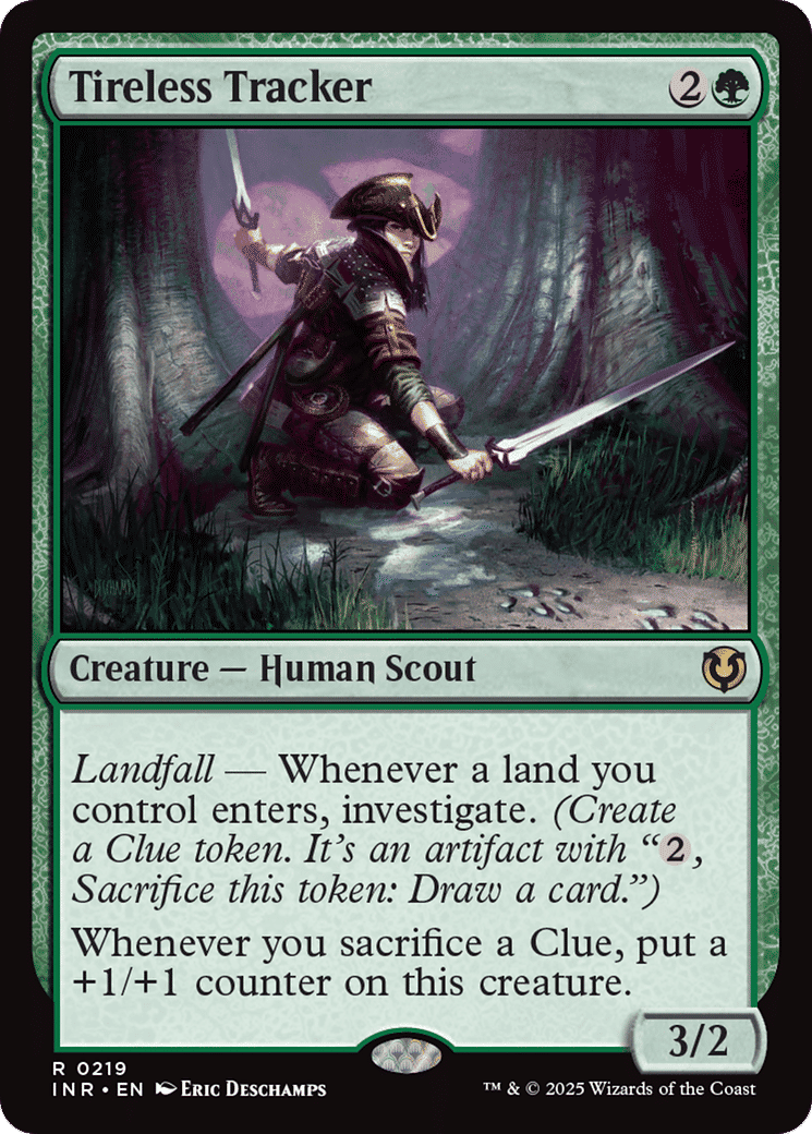 Tireless Tracker — Innistrad Remastered — Magic: The Gathering