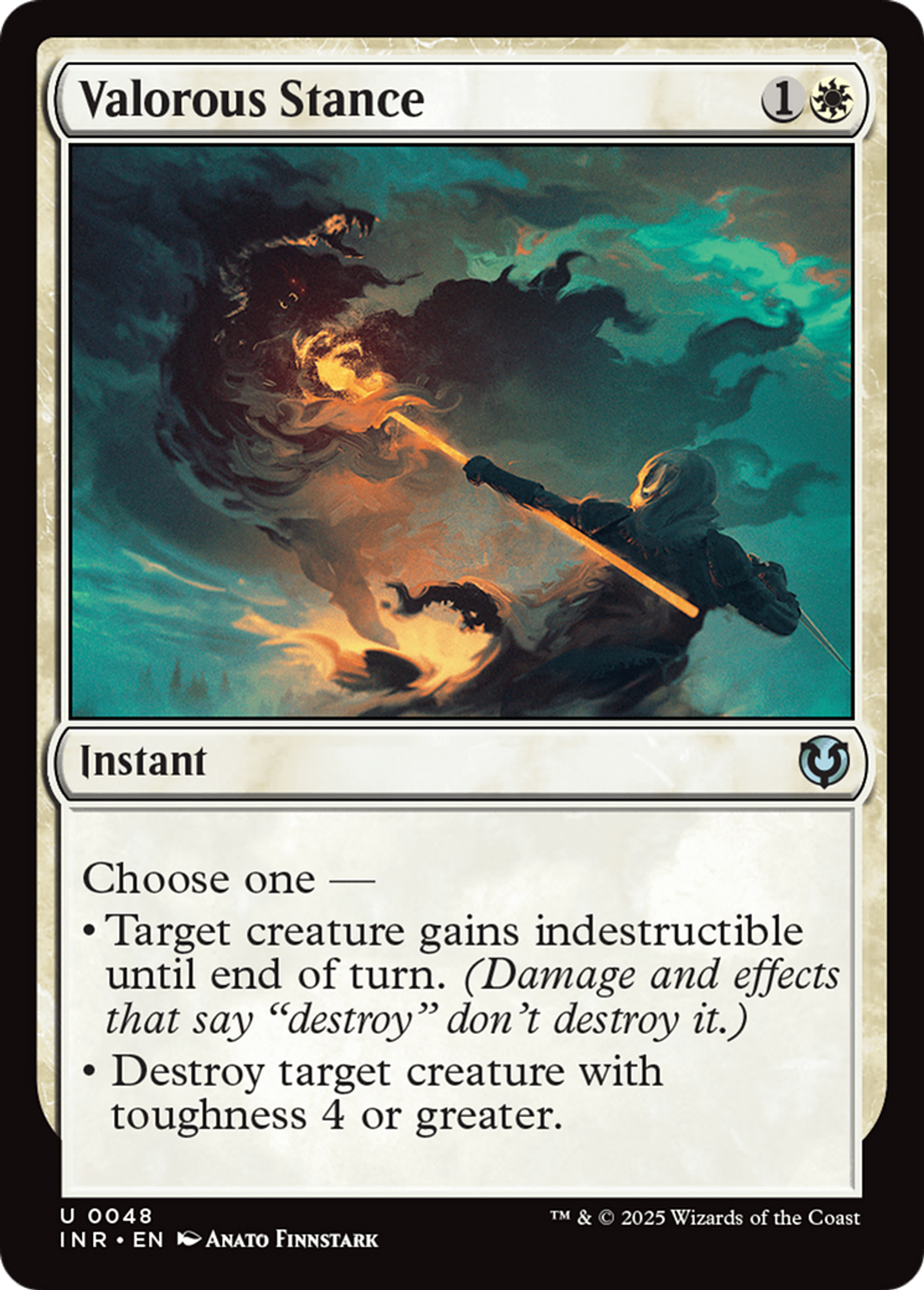 Posture valeureuse — Innistrad Remastered — Magic: The Gathering