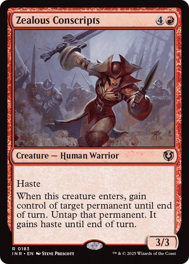 Zealous Conscripts — Innistrad Remastered — Magic: The Gathering