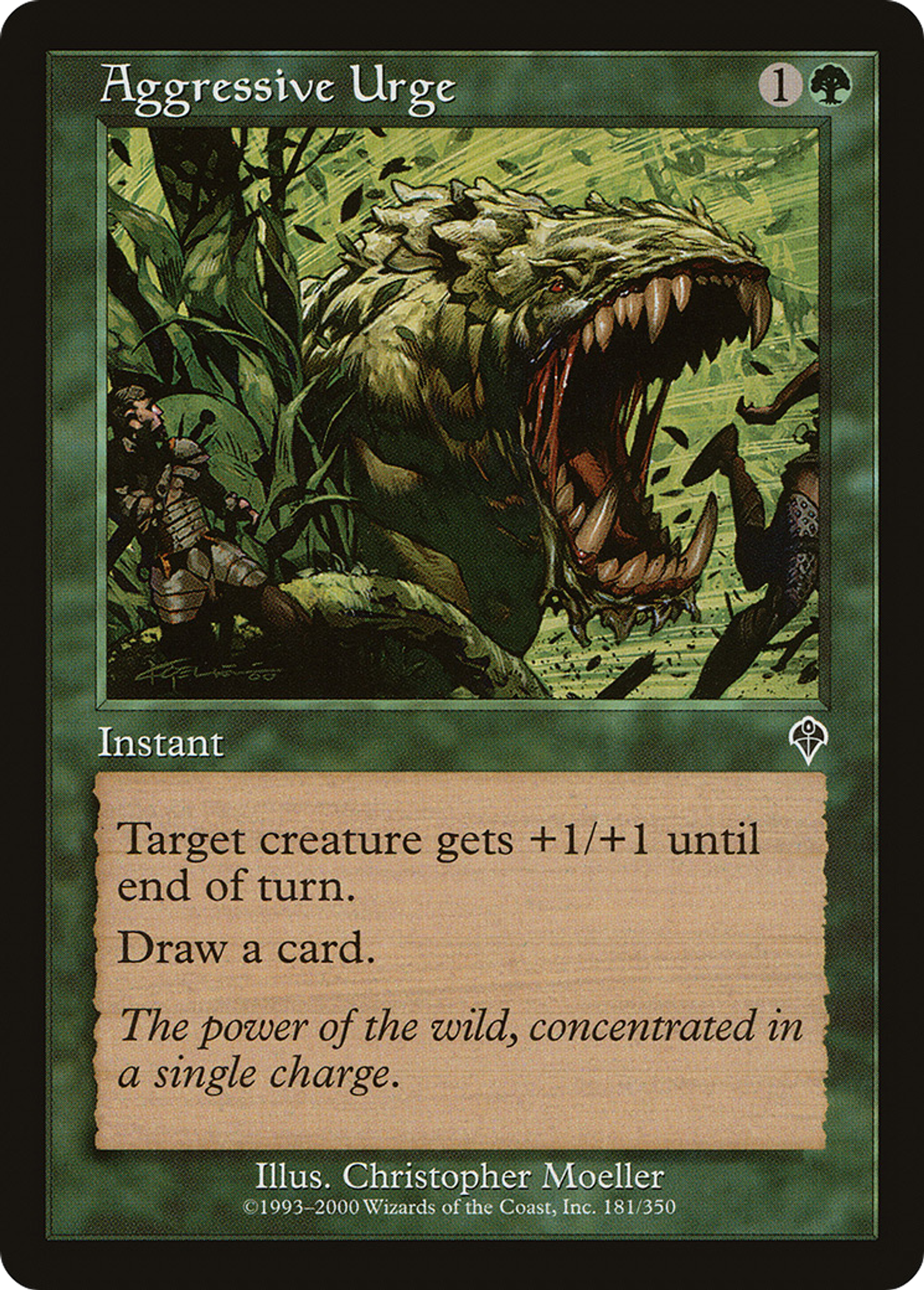 Aggressive Urge — Invasion — Magic: The Gathering