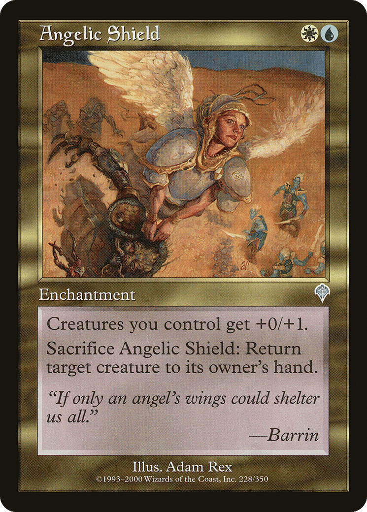 Angelic Shield — Invasion — Magic: The Gathering
