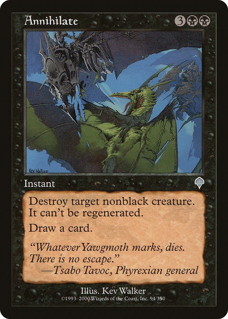 Annihilate — Invasion — Magic: The Gathering
