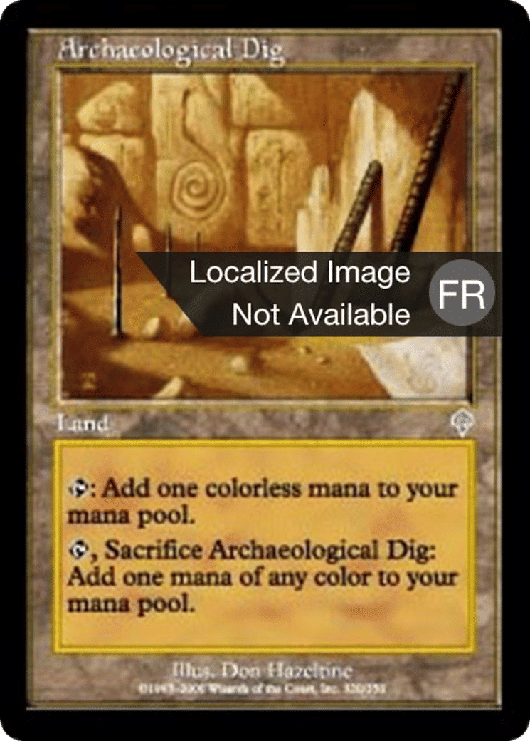 Gisement archéologique — Invasion — Magic: The Gathering