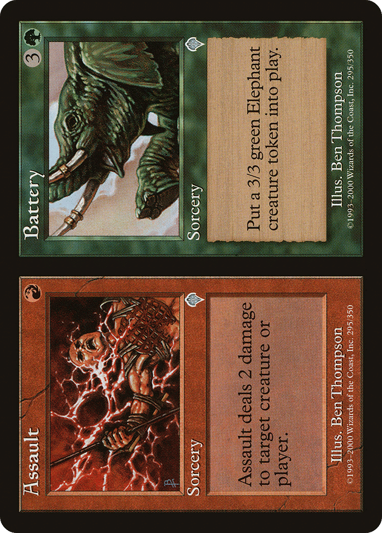 Assault // Battery — Invasion — Magic: The Gathering