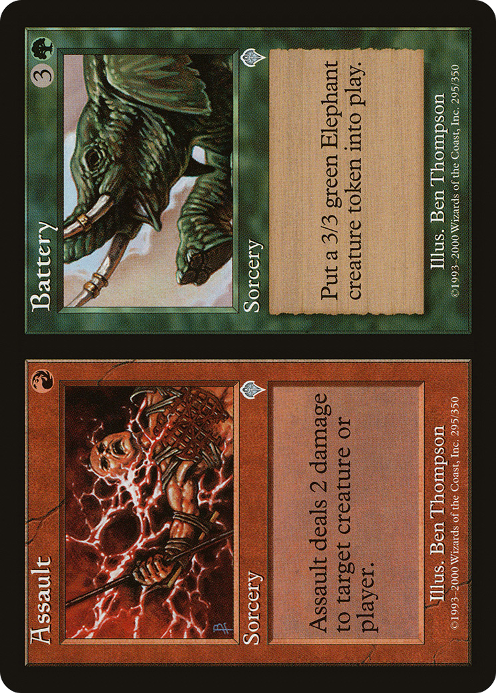 Assault // Battery — Invasion — Magic: The Gathering