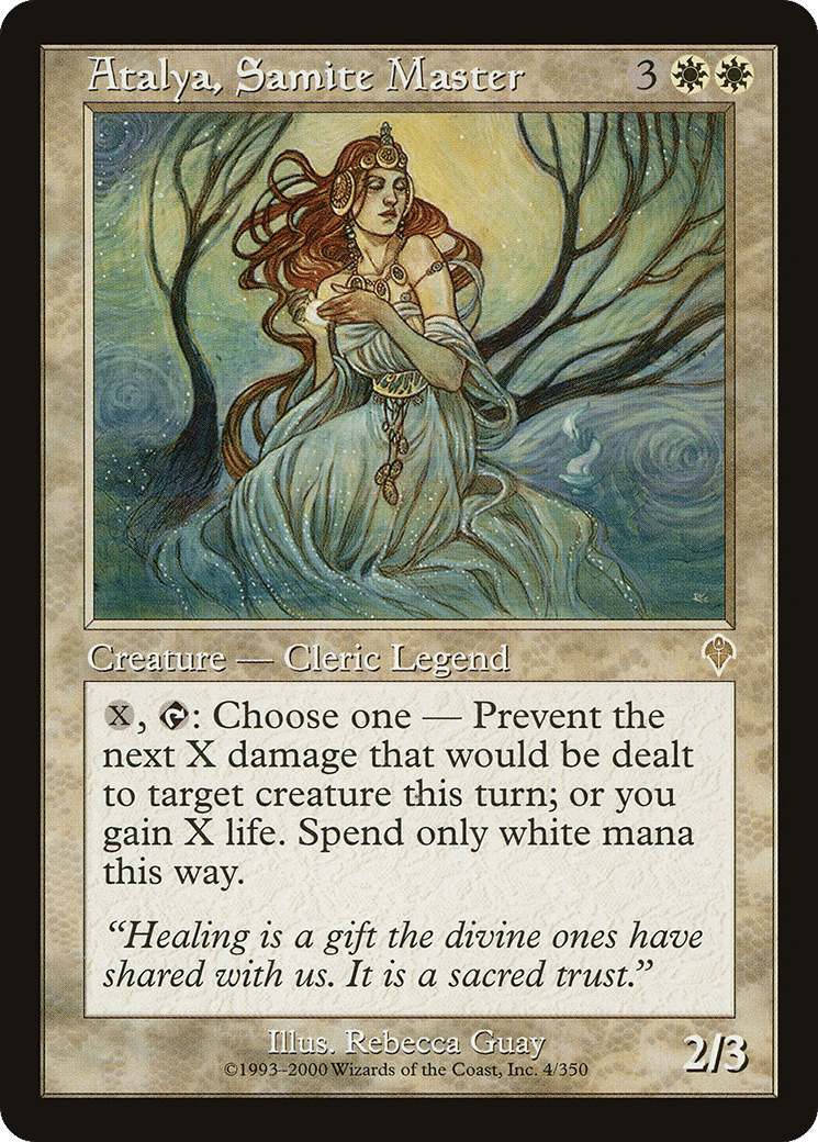 Atalya, Samite Master — Invasion — Magic: The Gathering