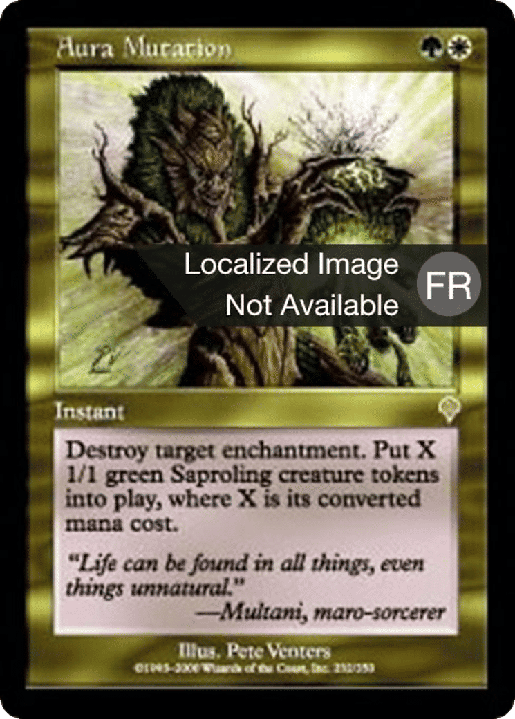 Mutation d'aura — Invasion — Magic: The Gathering