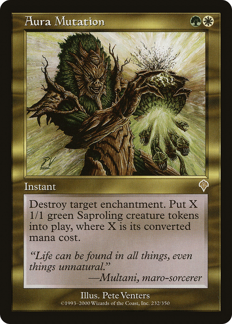 Aura Mutation — Invasion — Magic: The Gathering