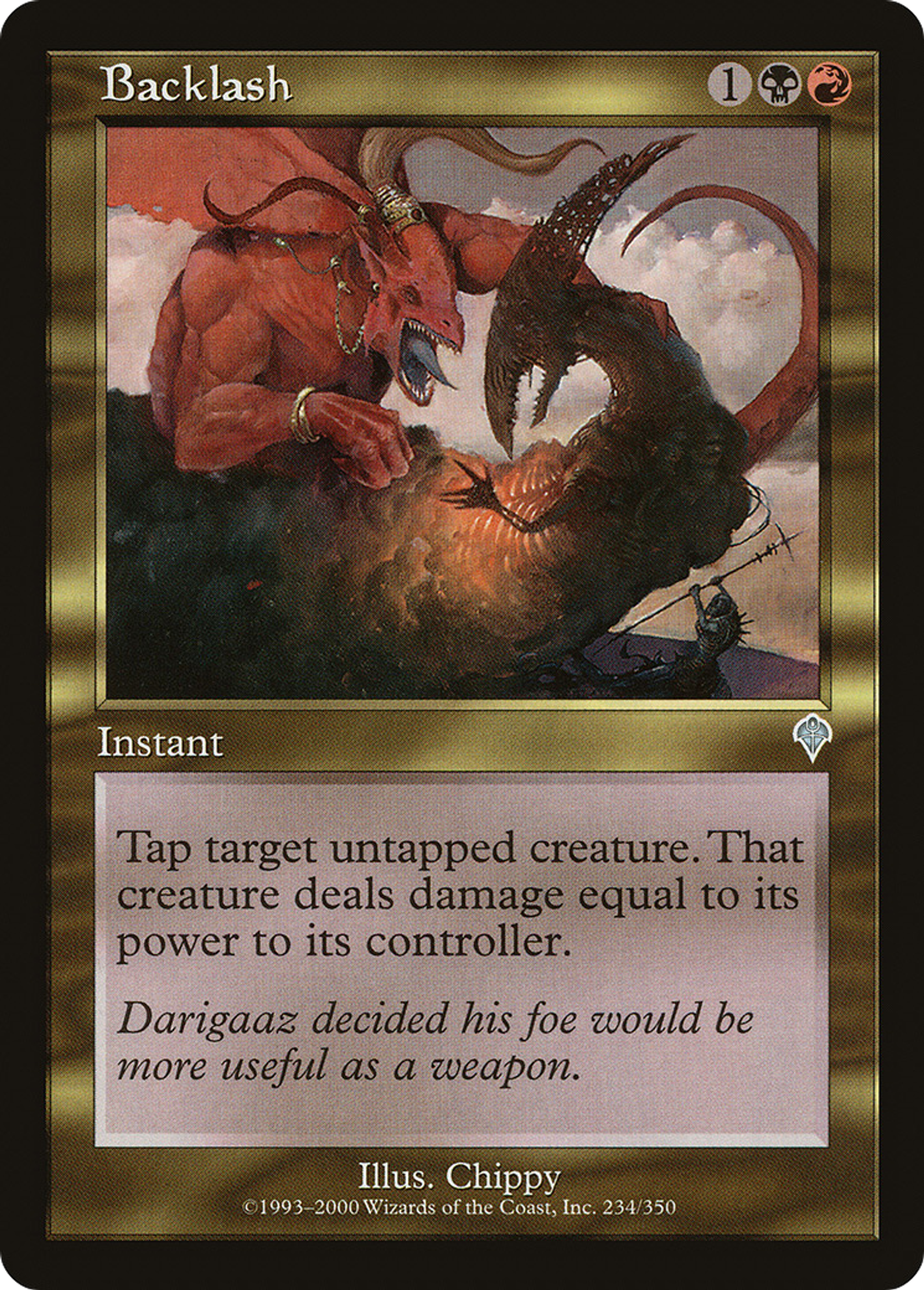 Backlash — Invasion — Magic: The Gathering