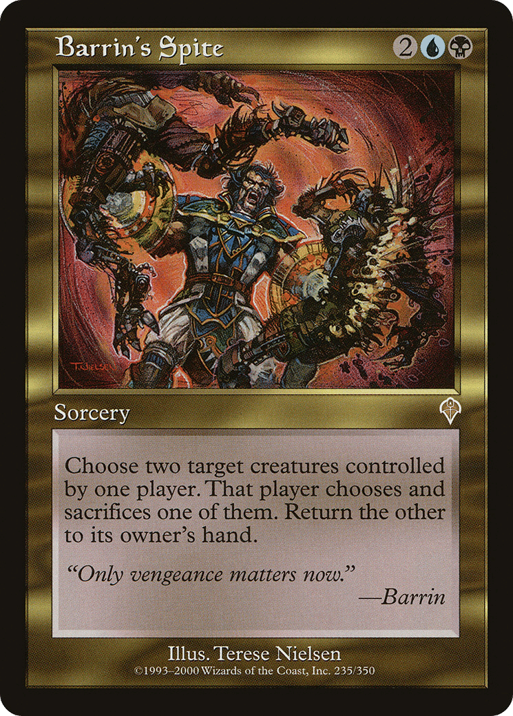 Barrin's Spite — Invasion — Magic: The Gathering
