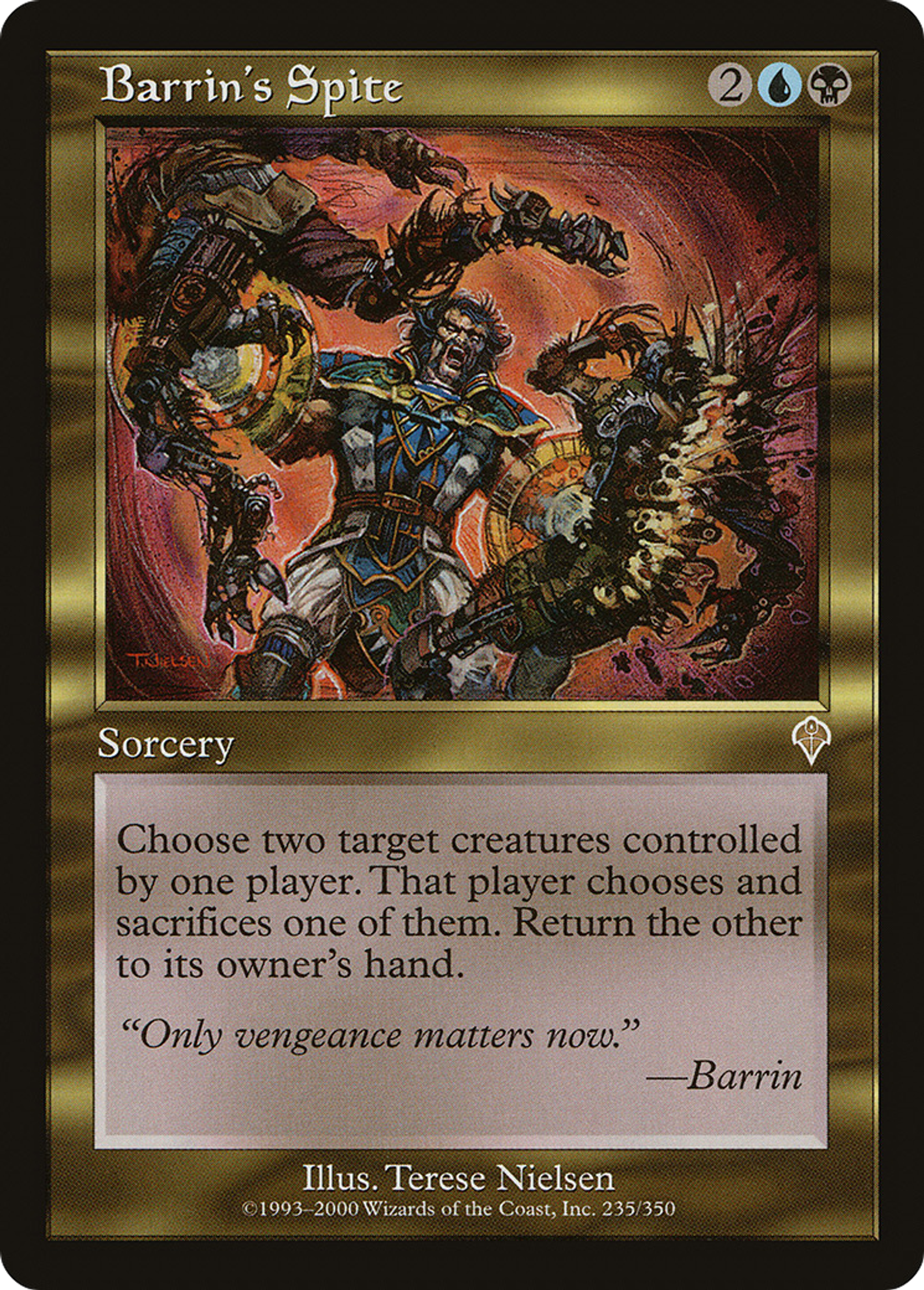 Barrin's Spite — Invasion — Magic: The Gathering