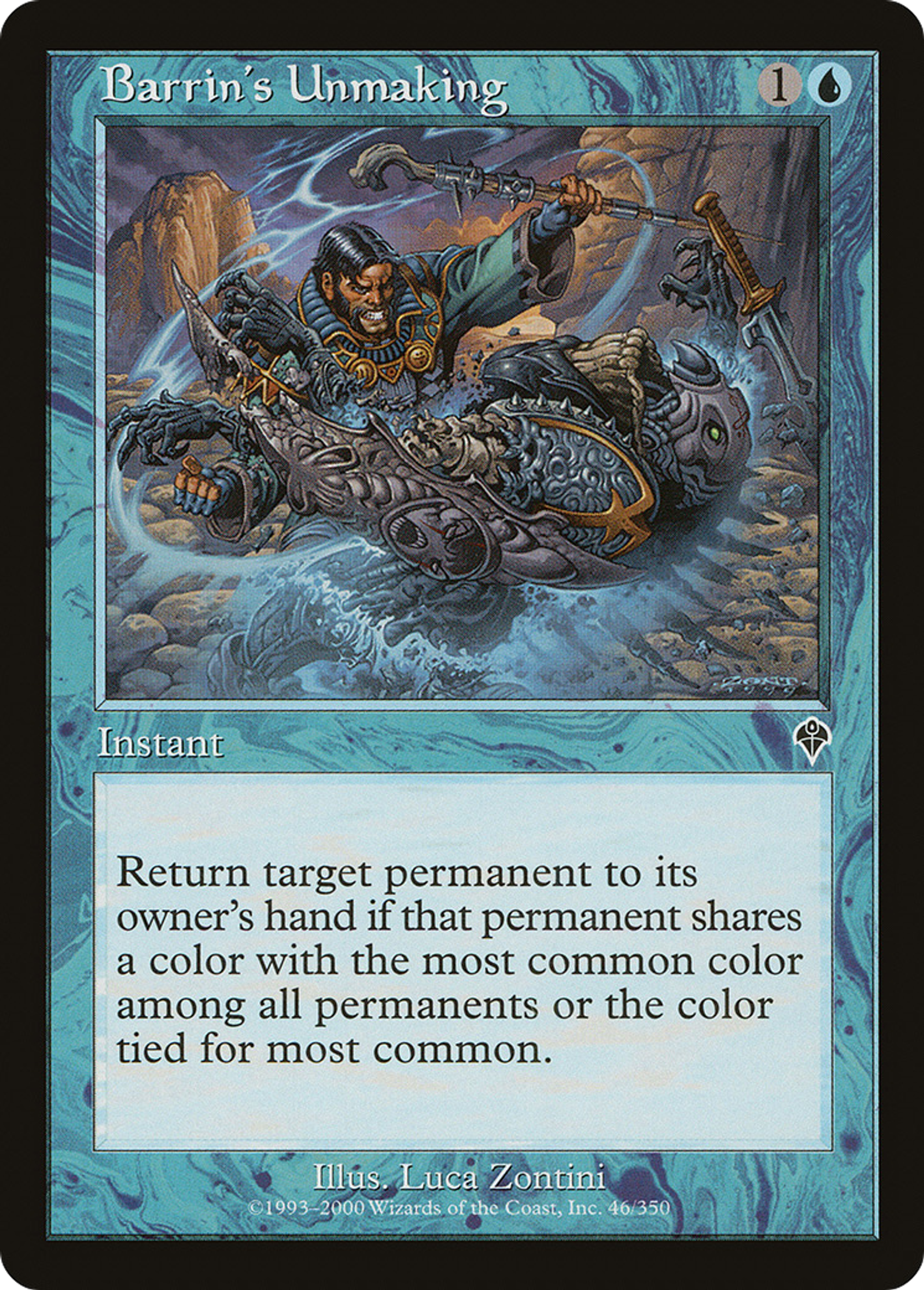 Barrin's Unmaking — Invasion — Magic: The Gathering