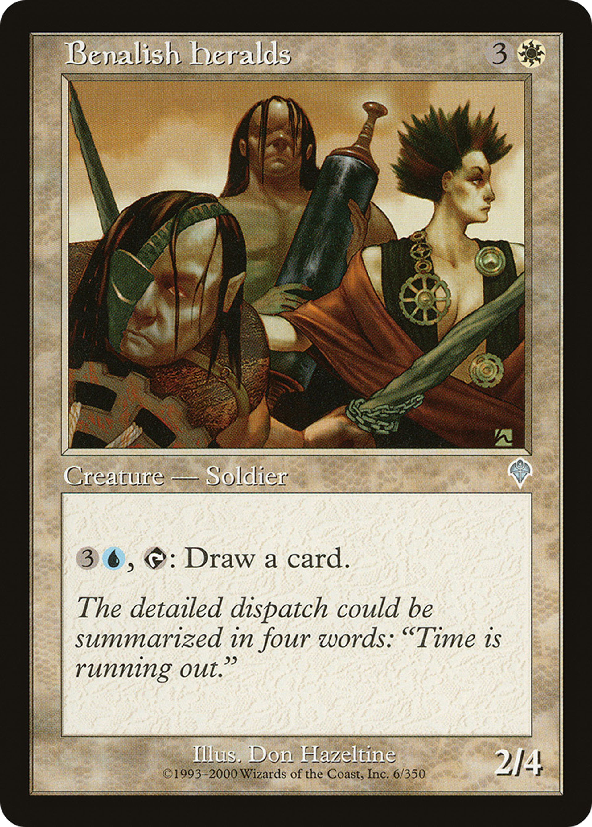 Hérauts bénalians — Invasion — Magic: The Gathering