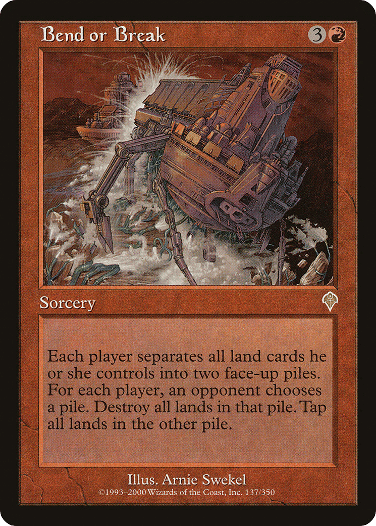 Bend or Break — Invasion — Magic: The Gathering