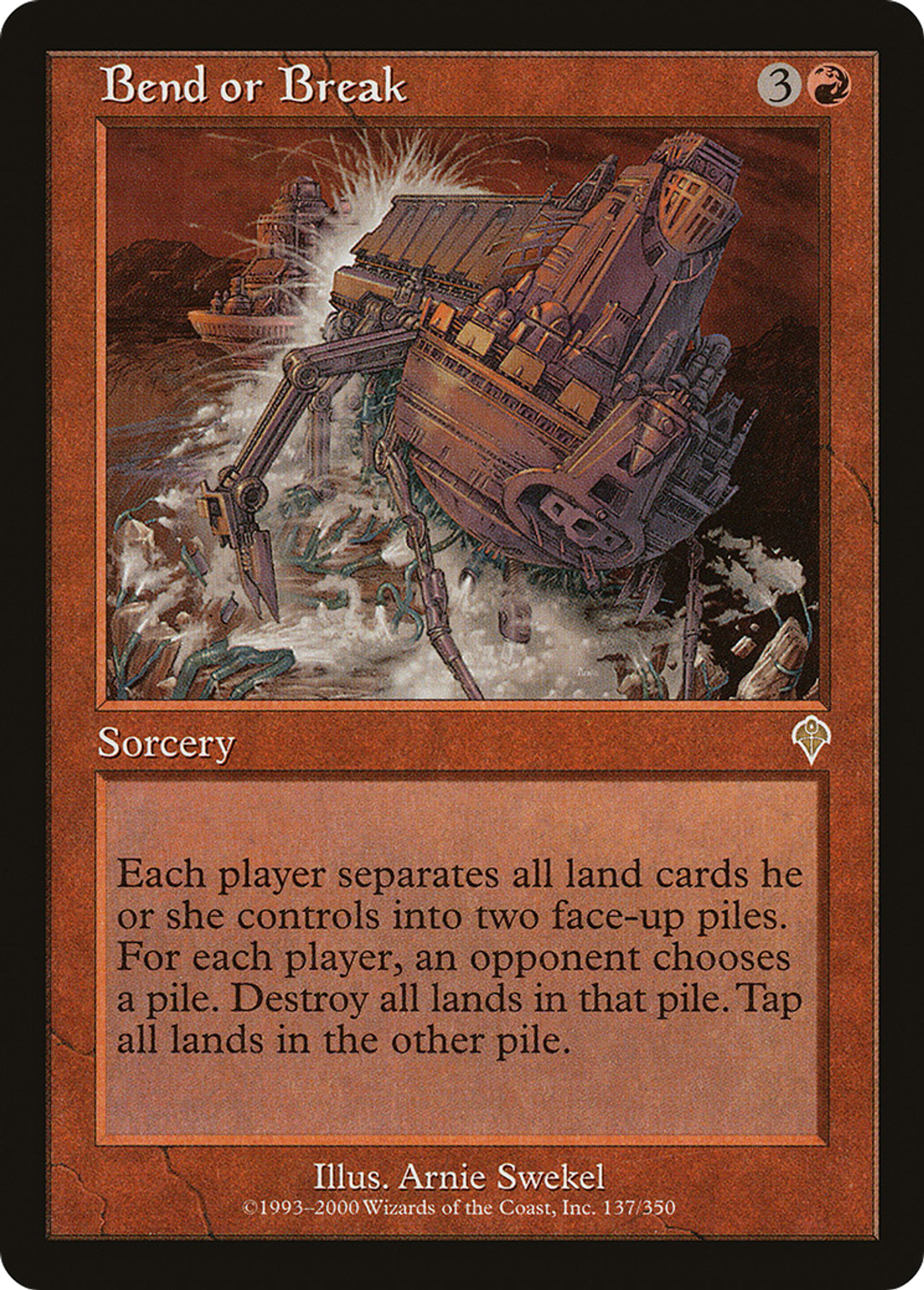 Bend or Break — Invasion — Magic: The Gathering