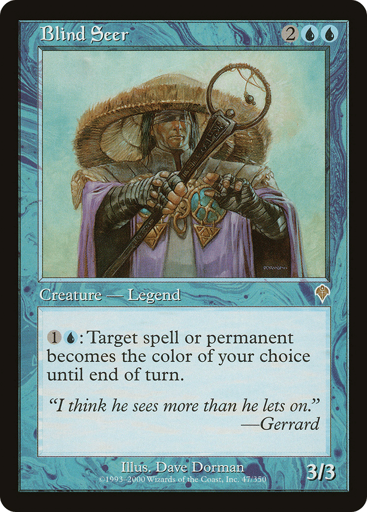 Blind Seer — Invasion — Magic: The Gathering