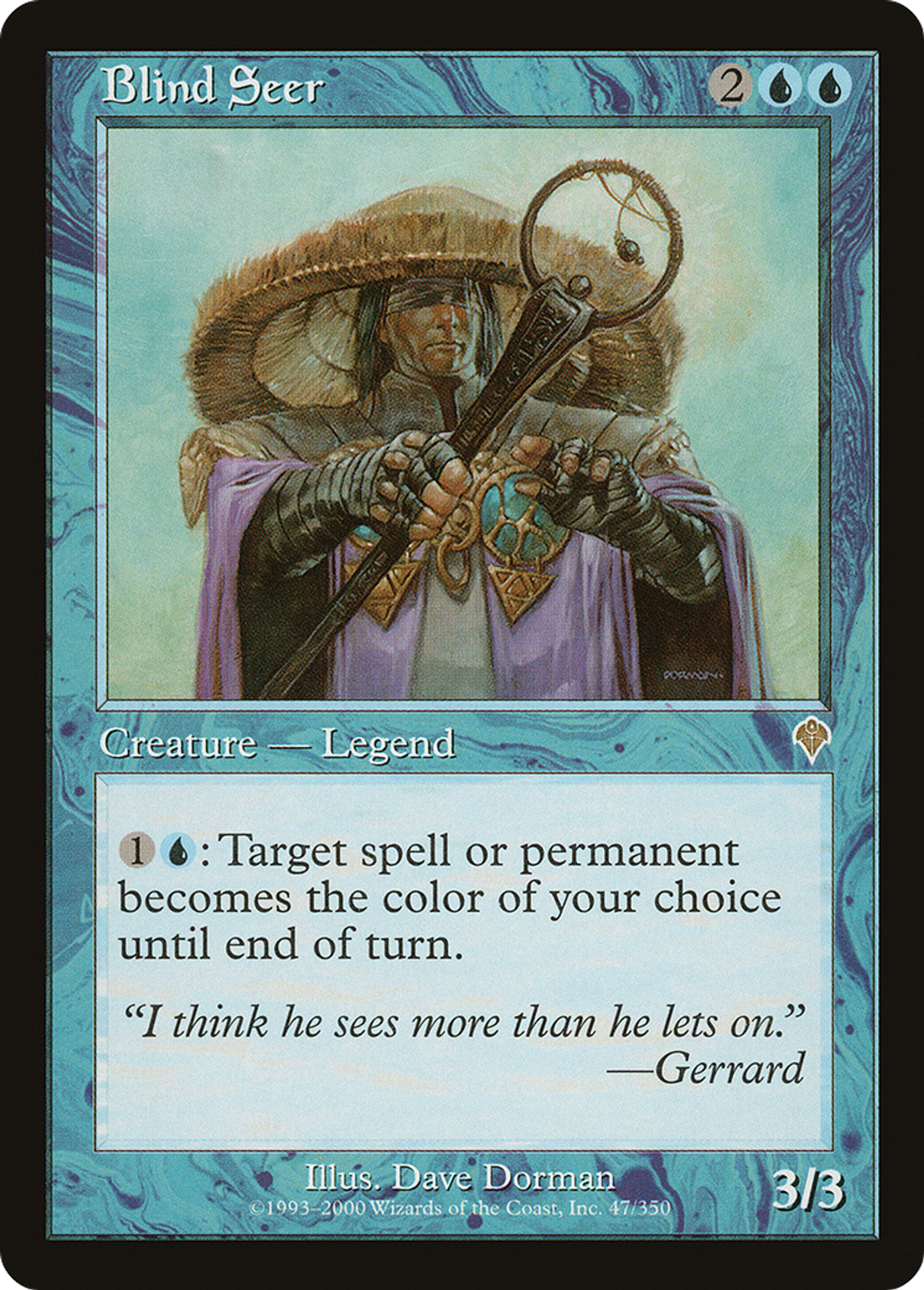 Blind Seer — Invasion — Magic: The Gathering