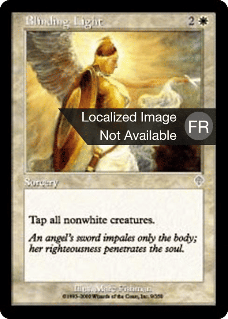 Lumière aveuglante — Invasion — Magic: The Gathering