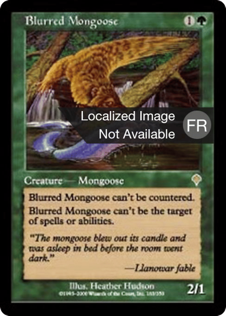 Mangouste floue — Invasion — Magic: The Gathering