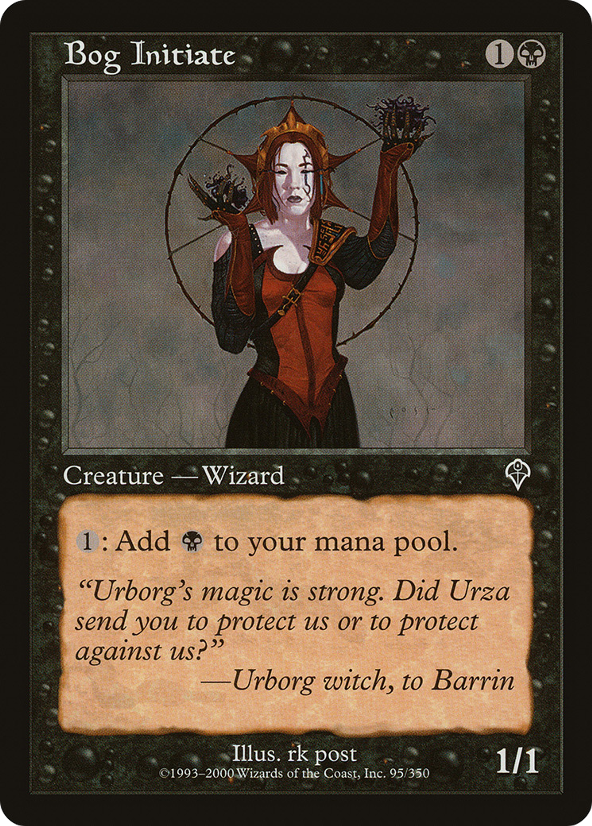 Bog Initiate — Invasion — Magic: The Gathering