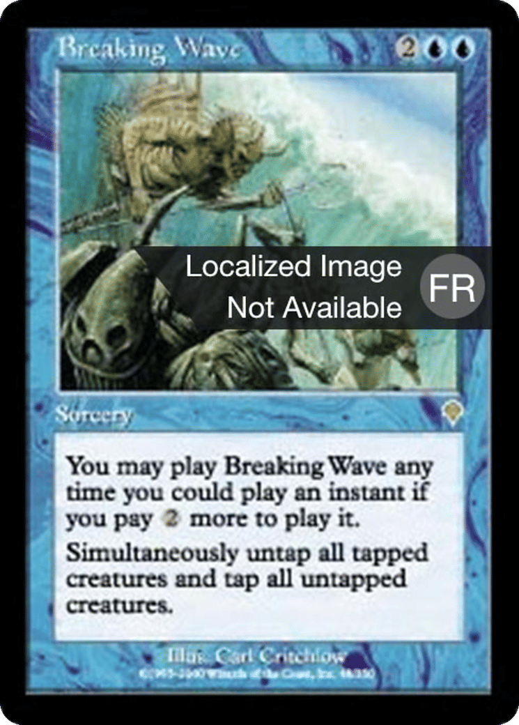 Lame de fond — Invasion — Magic: The Gathering