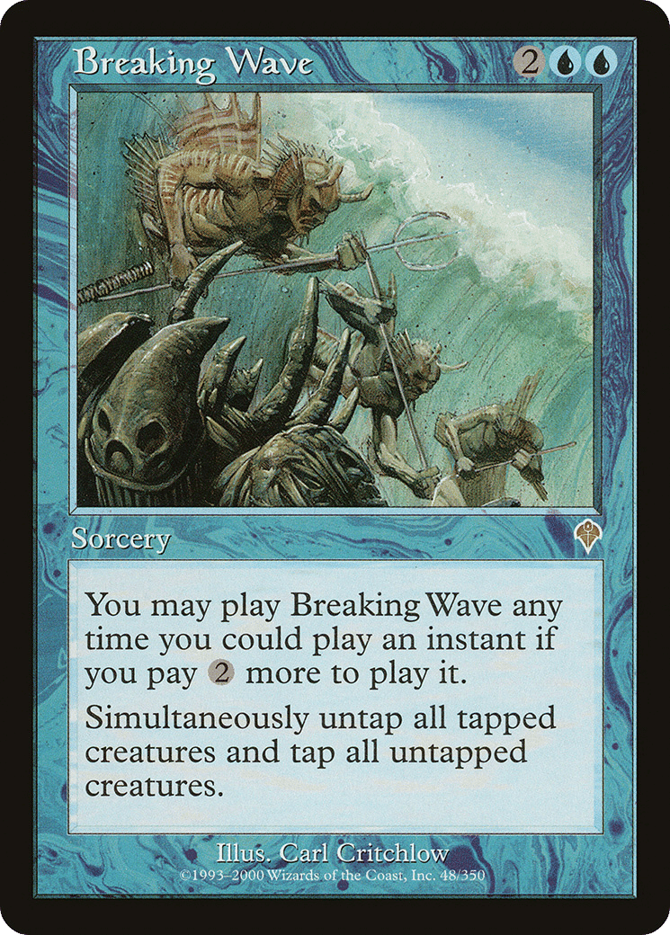 Breaking Wave — Invasion — Magic: The Gathering
