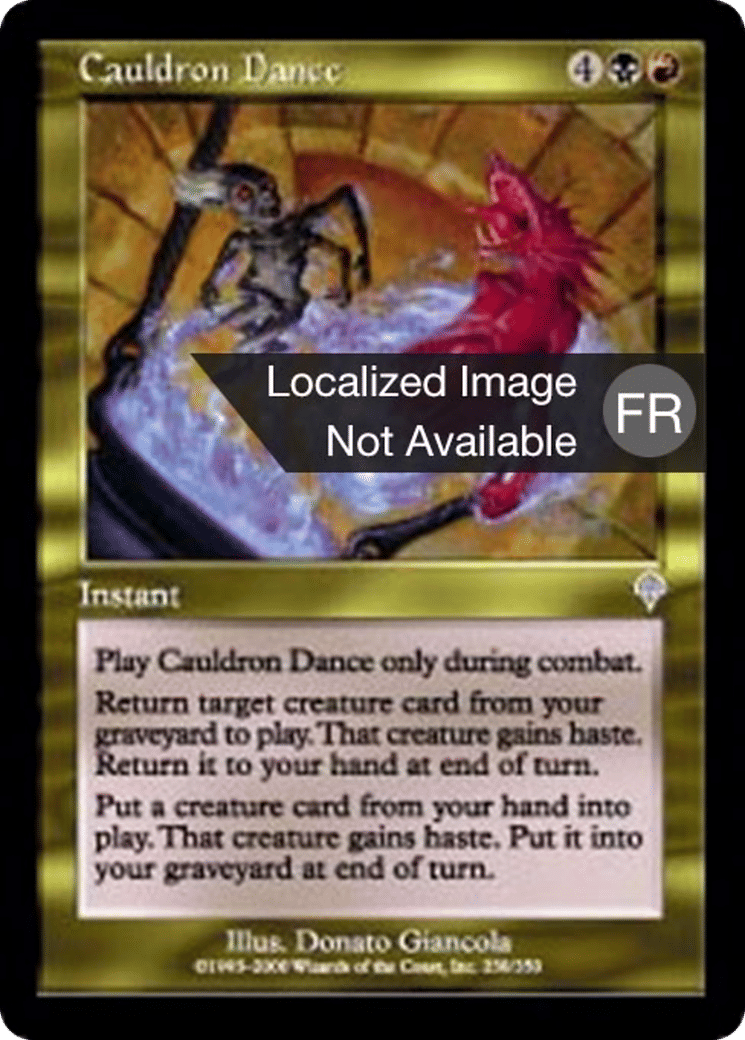 Danse du chaudron — Invasion — Magic: The Gathering