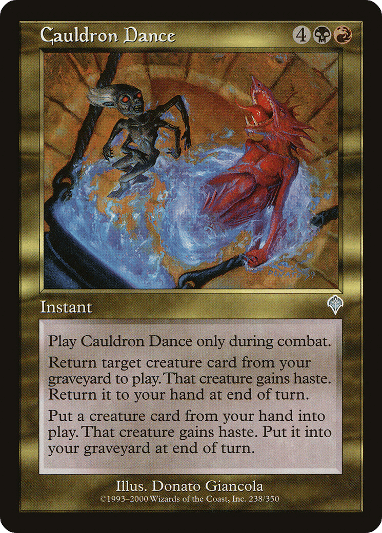 Cauldron Dance — Invasion — Magic: The Gathering