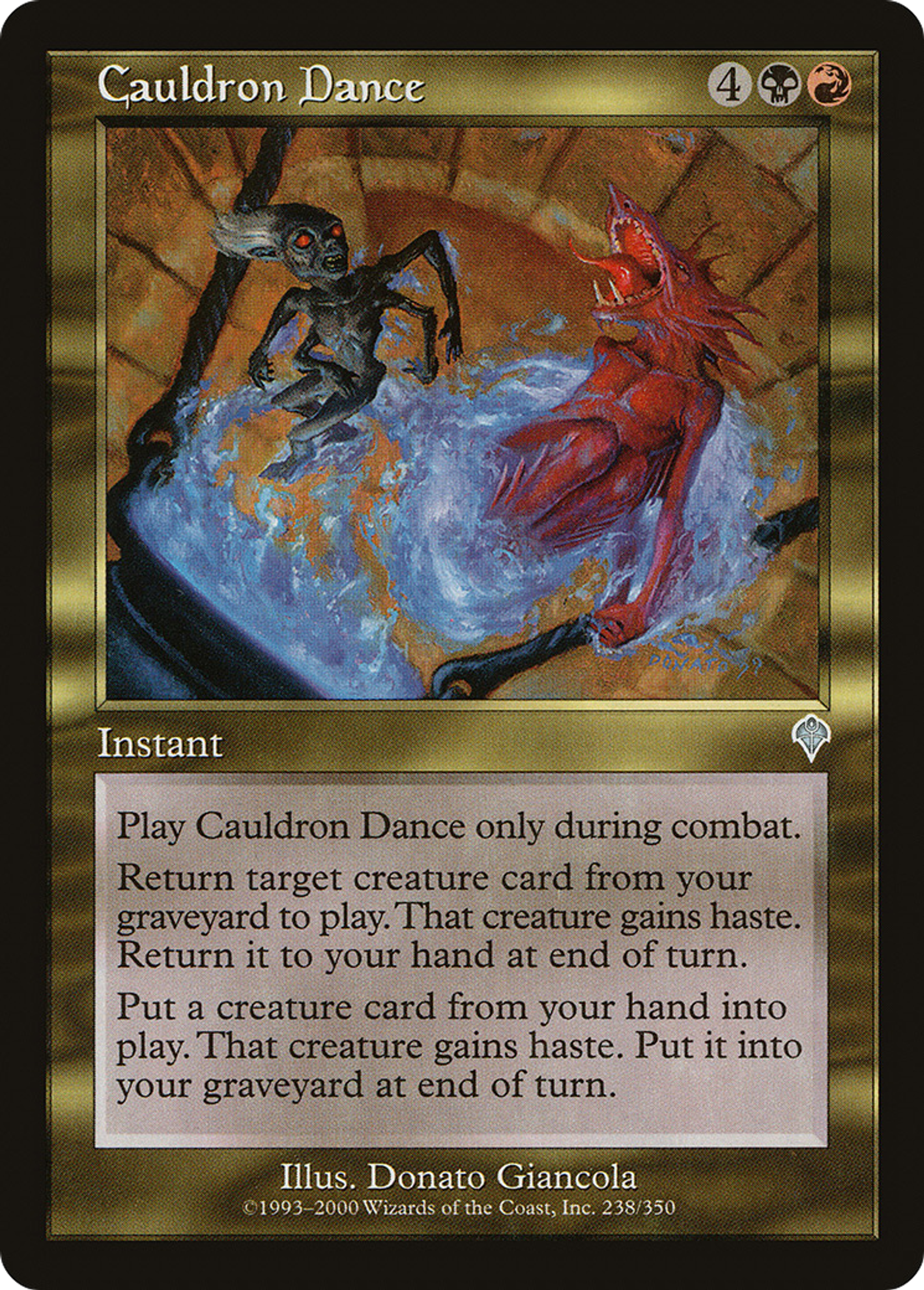Cauldron Dance — Invasion — Magic: The Gathering