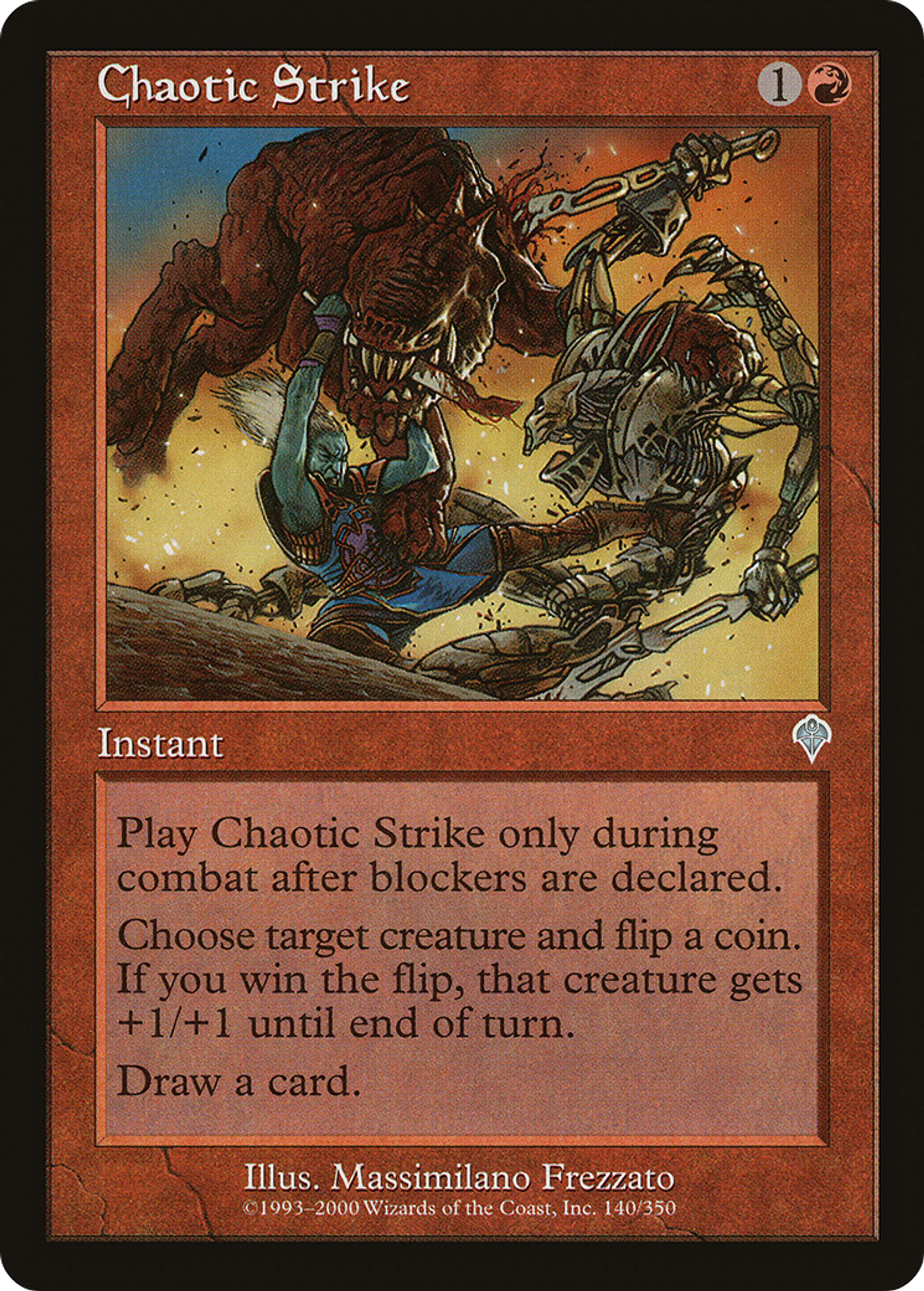 Frappe chaotique — Invasion — Magic: The Gathering