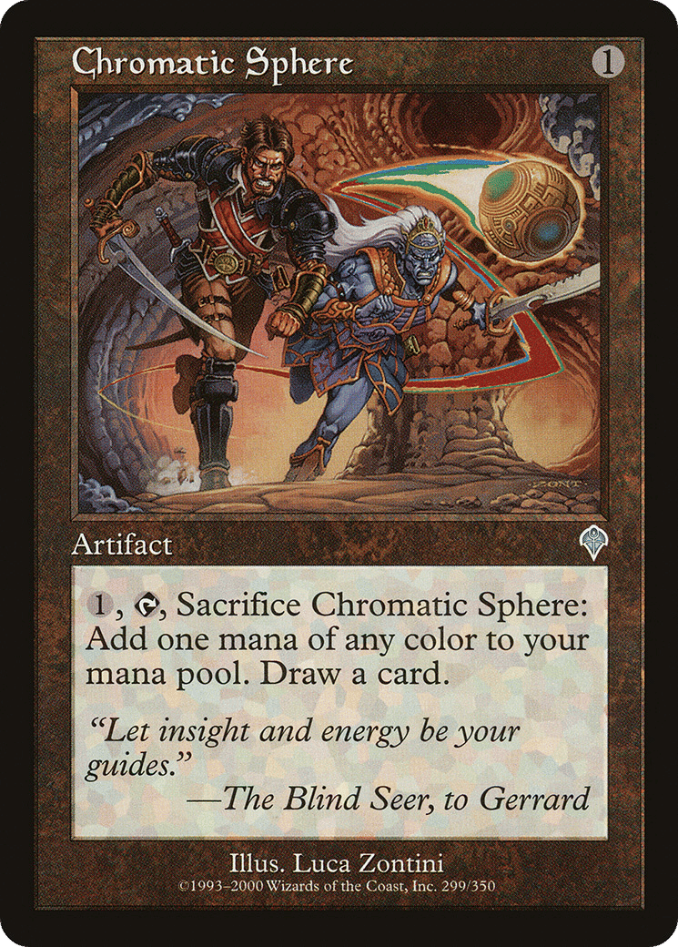 Chromatic Sphere — Invasion — Magic: The Gathering