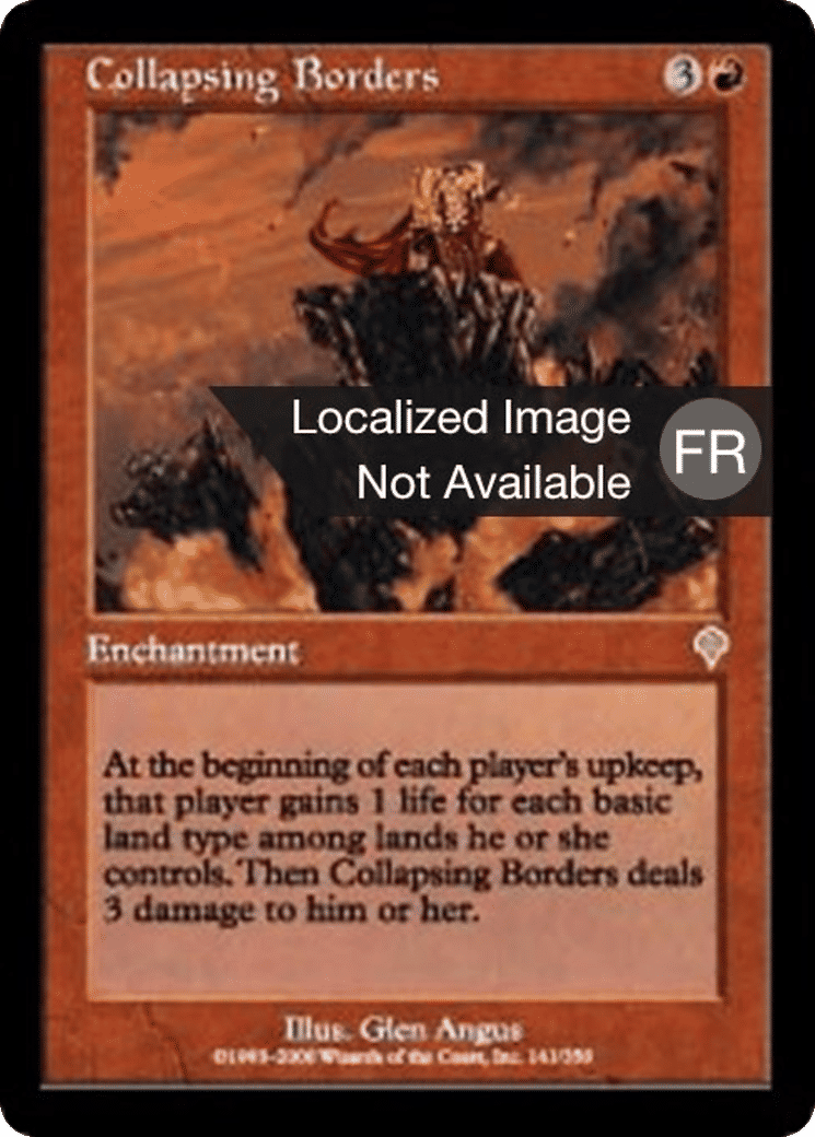 Effondrement des frontières — Invasion — Magic: The Gathering