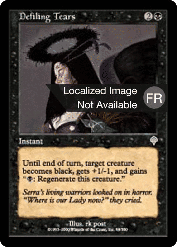 Larmes souillées — Invasion — Magic: The Gathering