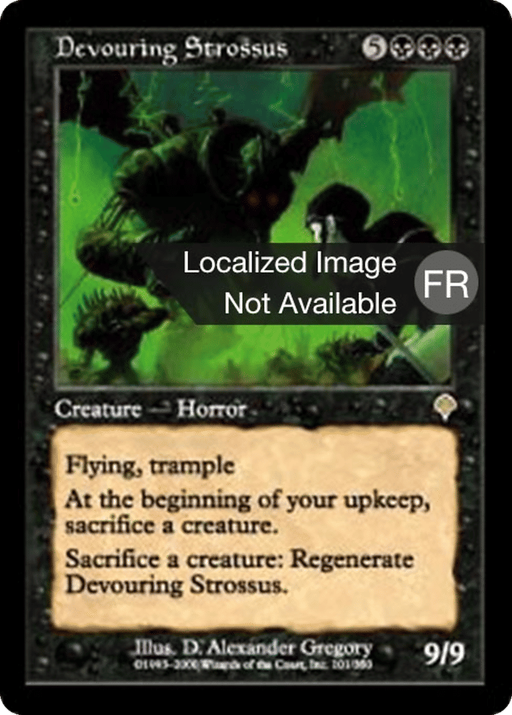 Strossus affamé — Invasion — Magic: The Gathering
