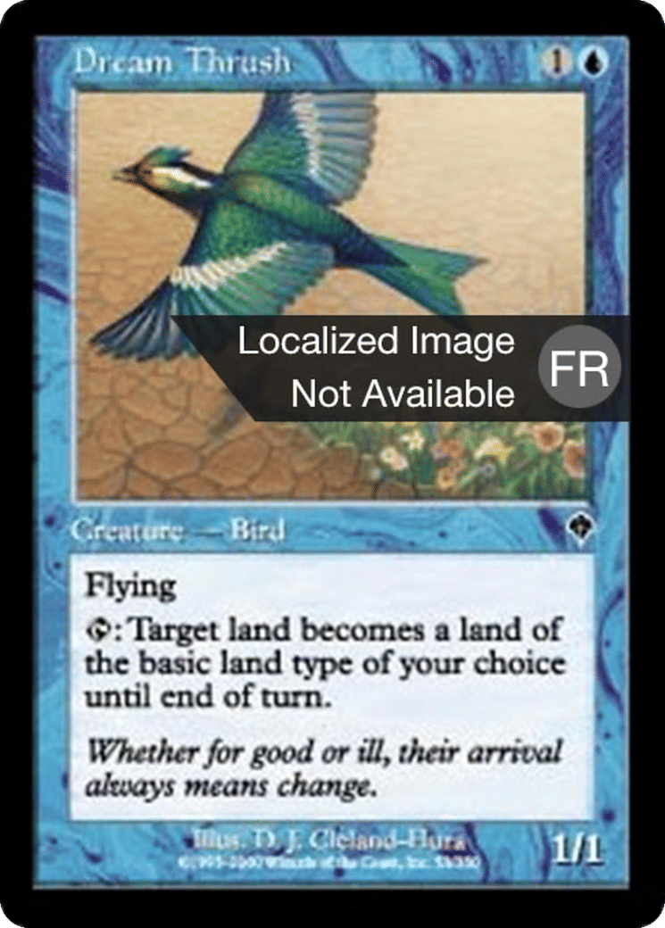 Grive des rêves — Invasion — Magic: The Gathering