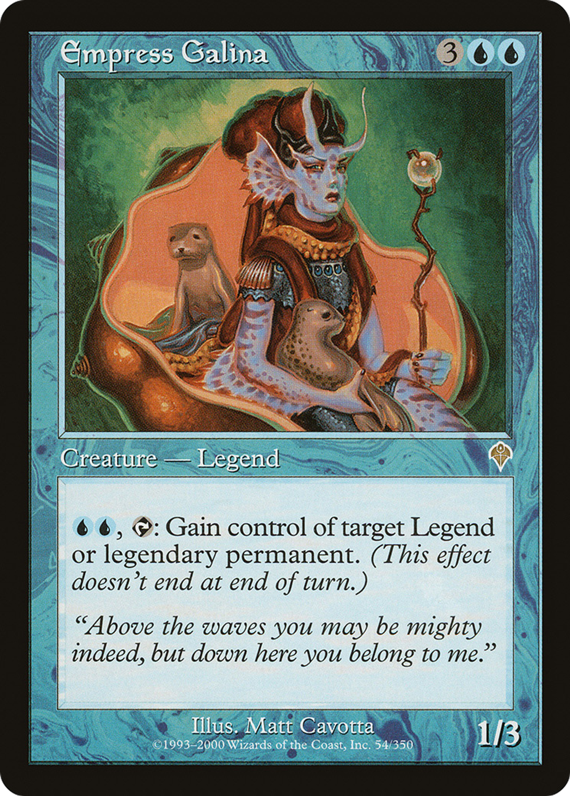 Impératrice Galiva — Invasion — Magic: The Gathering