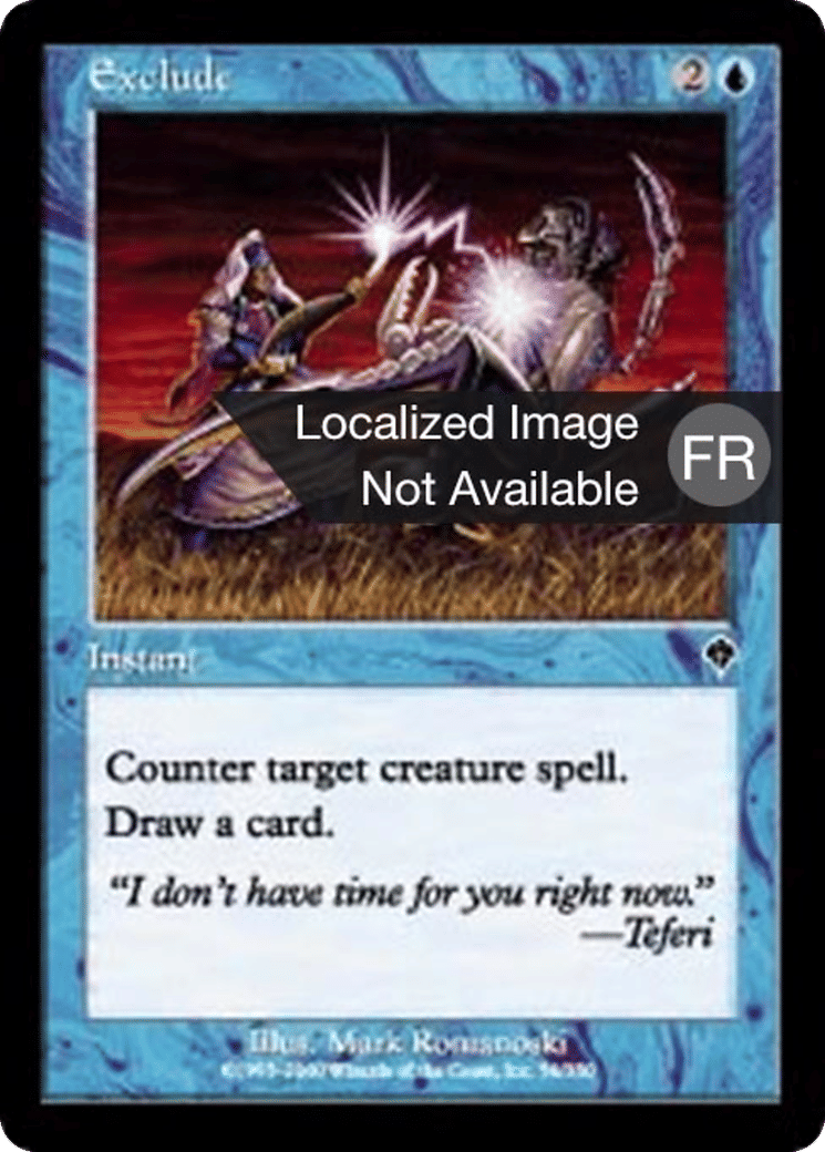 Exclusion — Invasion — Magic: The Gathering