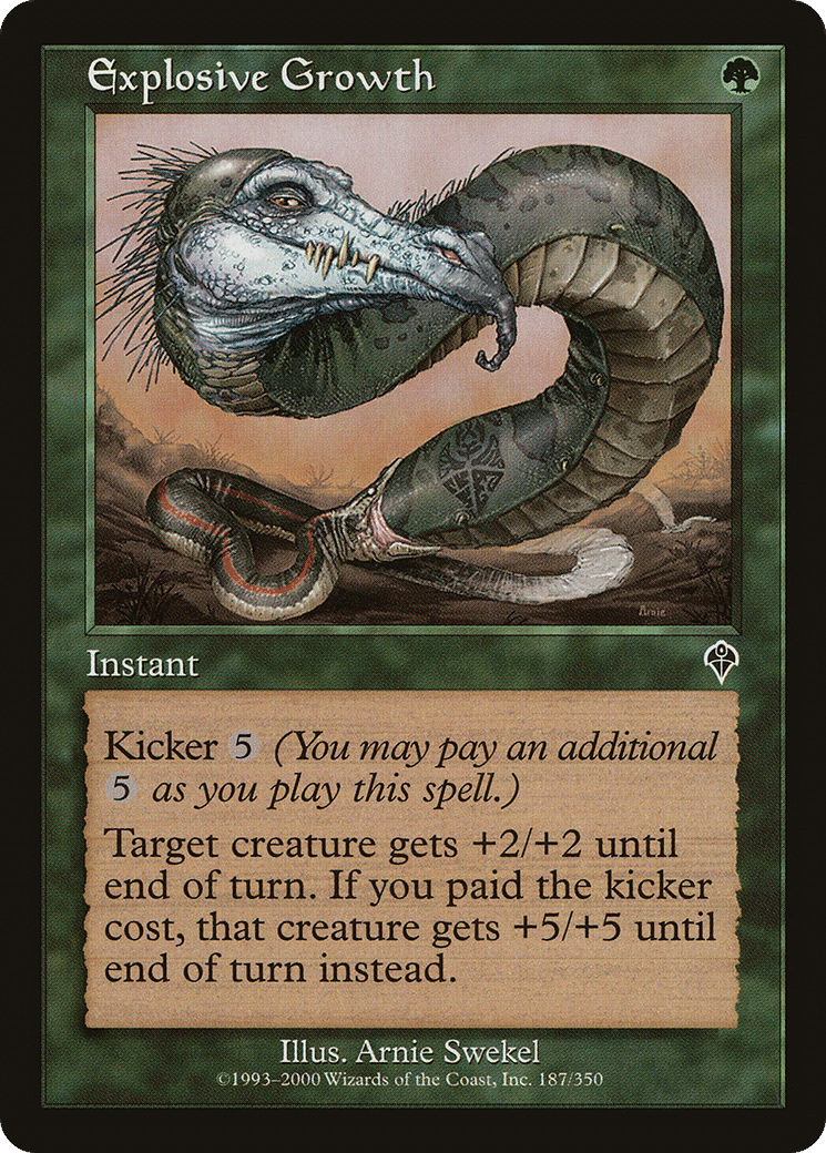 Explosive Growth — Invasion — Magic: The Gathering