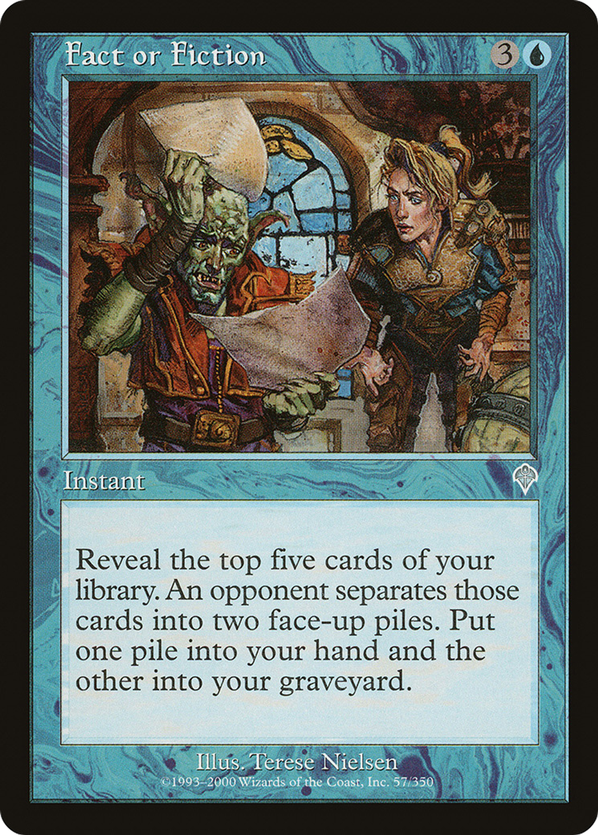 Fact or Fiction — Invasion — Magic: The Gathering