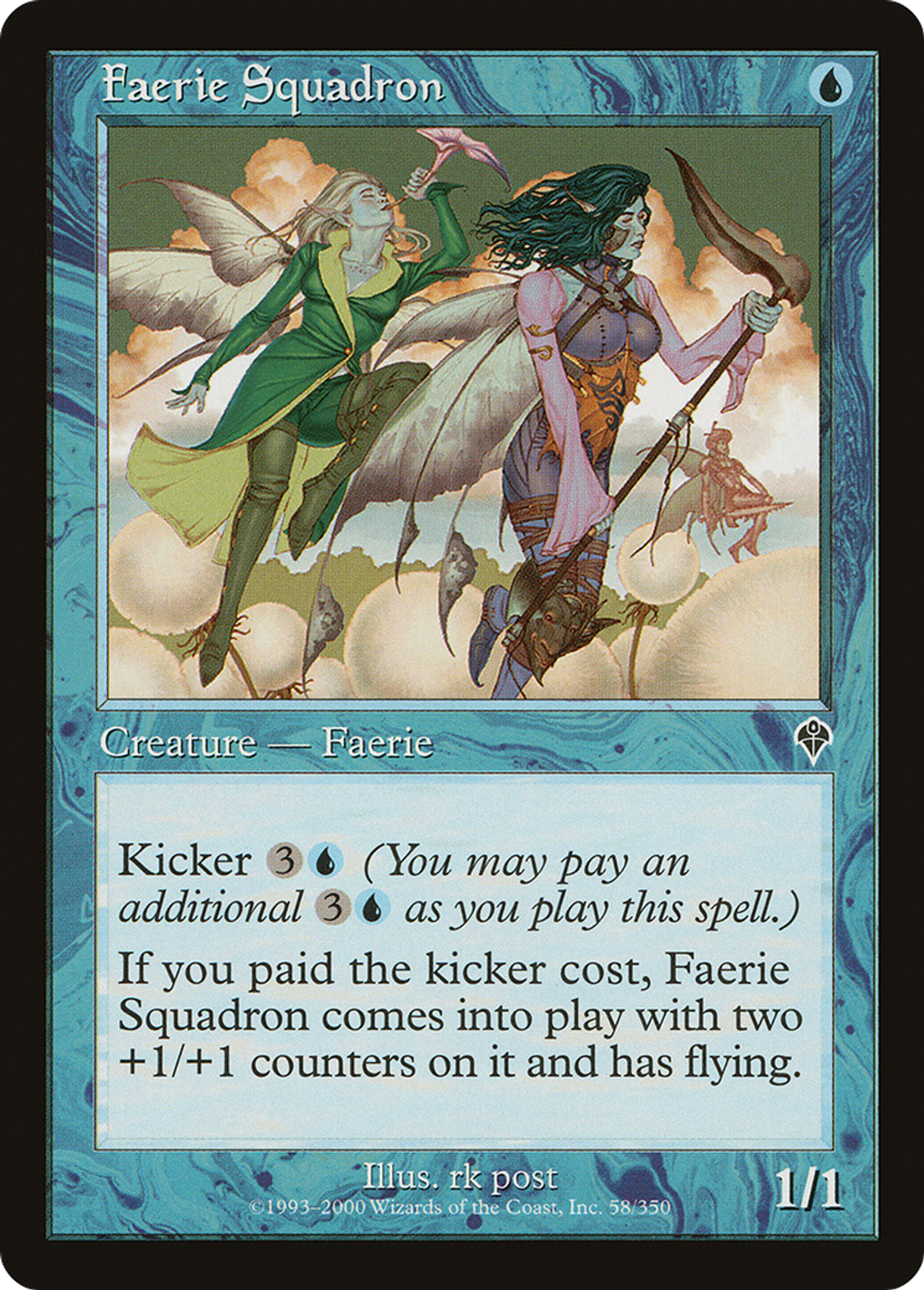 Escadrille de faeries — Invasion — Magic: The Gathering