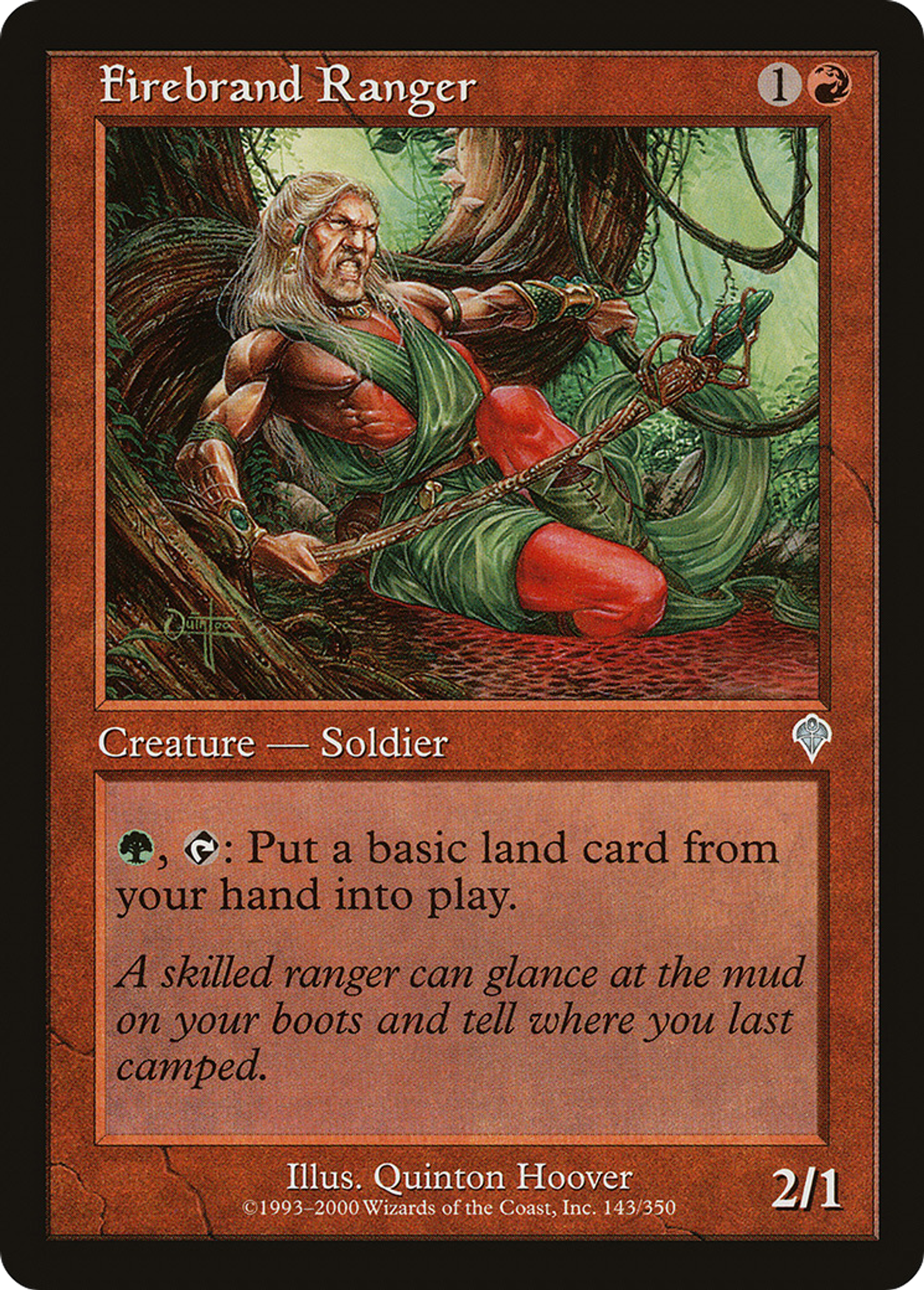 Firebrand Ranger — Invasion — Magic: The Gathering