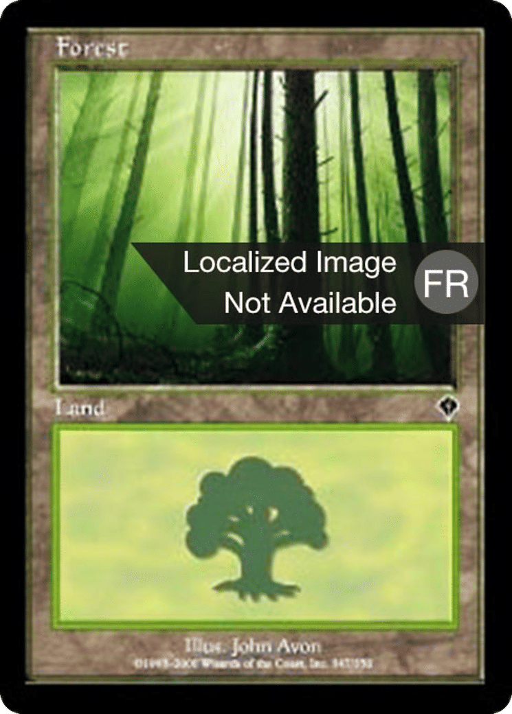 Forêt — Invasion — Magic: The Gathering
