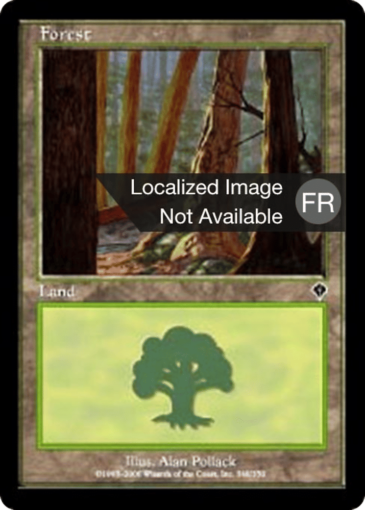 Forêt — Invasion — Magic: The Gathering