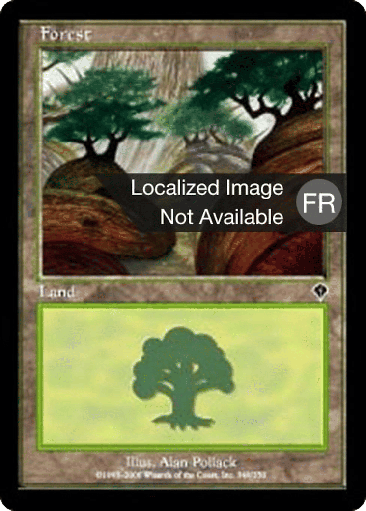 Forêt — Invasion — Magic: The Gathering