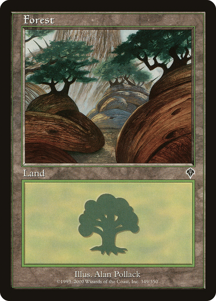 Forest — Invasion — Magic: The Gathering