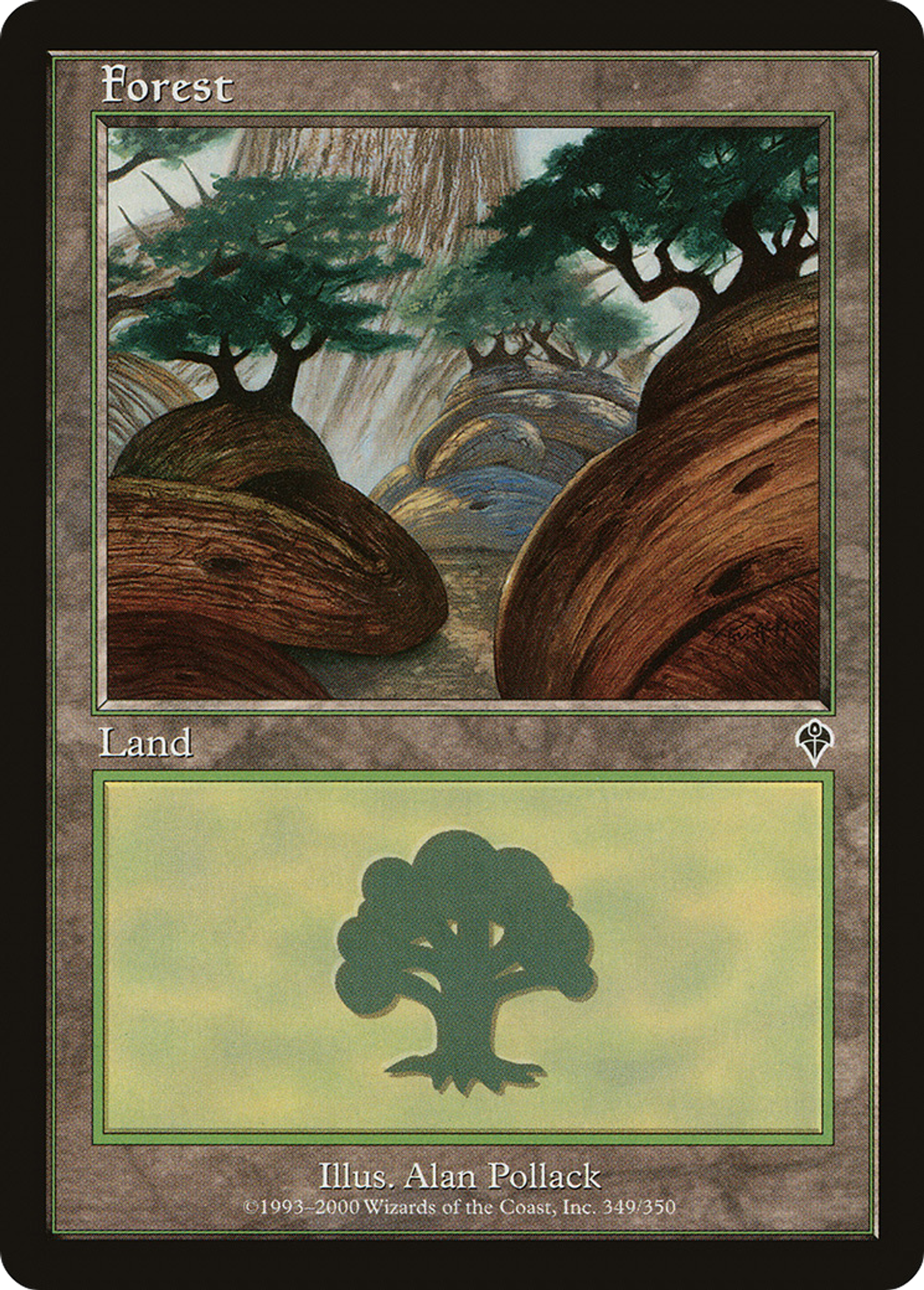 Forest — Invasion — Magic: The Gathering