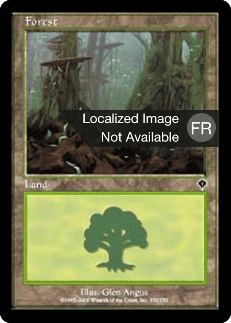 Forêt — Invasion — Magic: The Gathering
