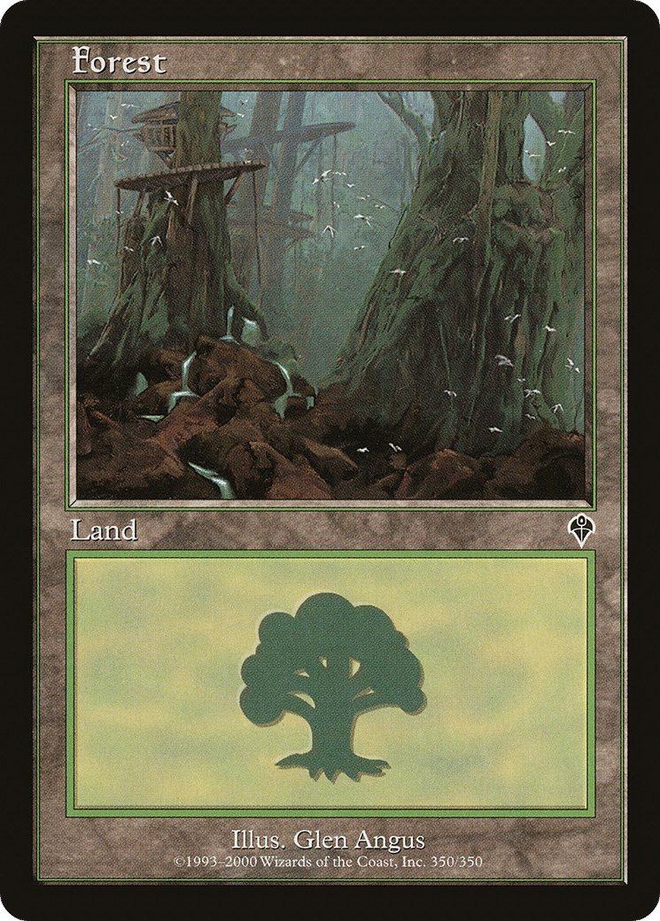 Forest — Invasion — Magic: The Gathering