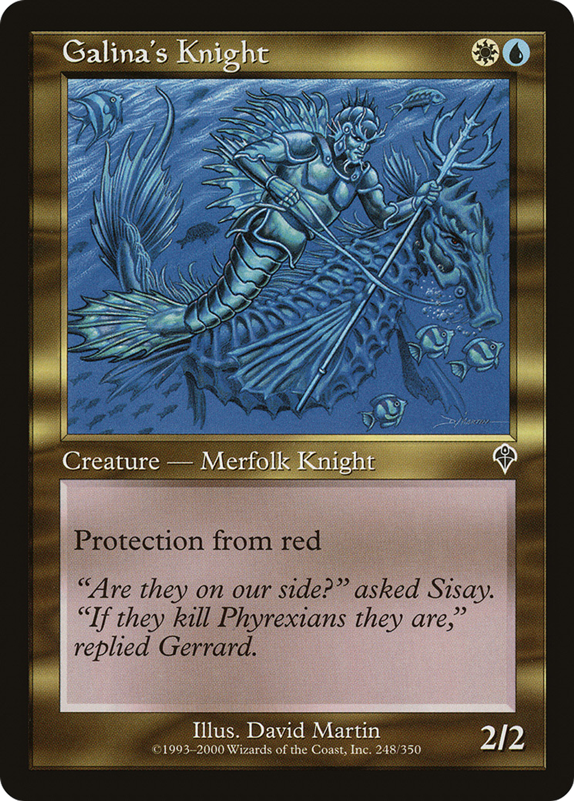 Chevalier de Galiva — Invasion — Magic: The Gathering