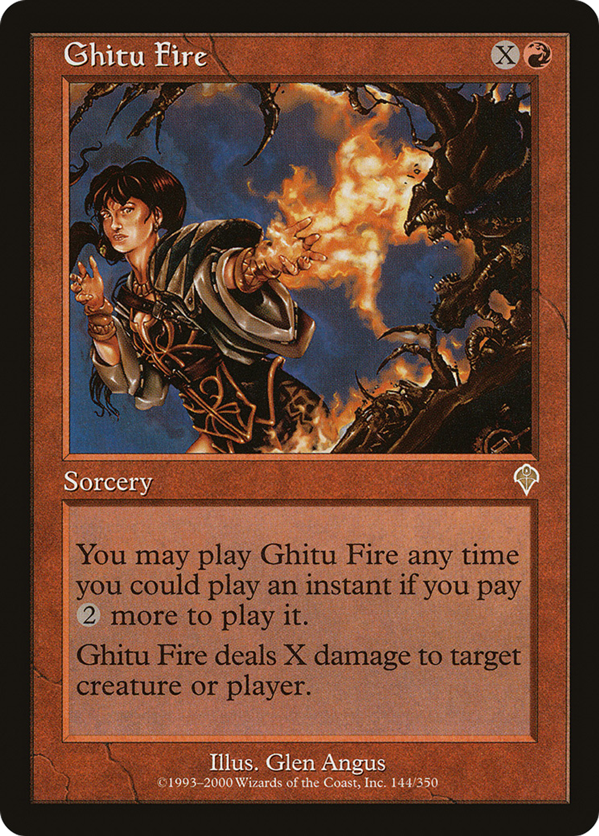 Ghitu Fire — Invasion — Magic: The Gathering
